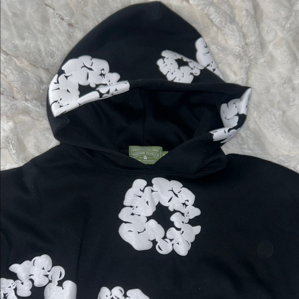 Denim Tears Hoodie Black Size M